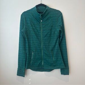 lululemon athletica Teal Zip-Up Jacket